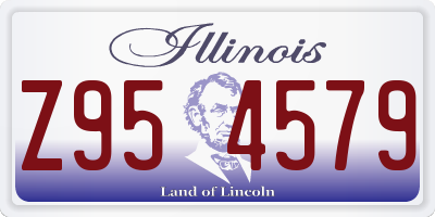 IL license plate Z954579