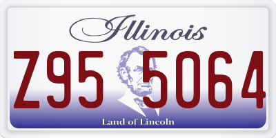 IL license plate Z955064