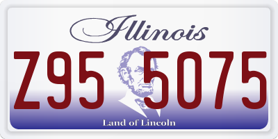 IL license plate Z955075