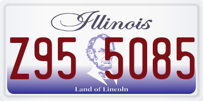 IL license plate Z955085