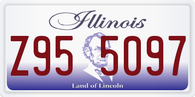 IL license plate Z955097
