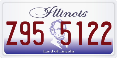 IL license plate Z955122
