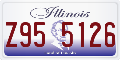 IL license plate Z955126