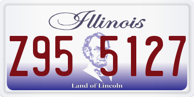 IL license plate Z955127