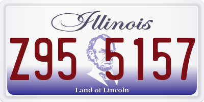 IL license plate Z955157