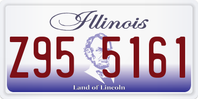 IL license plate Z955161