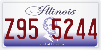 IL license plate Z955244