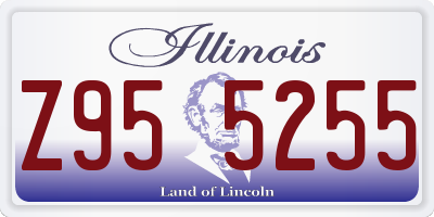 IL license plate Z955255