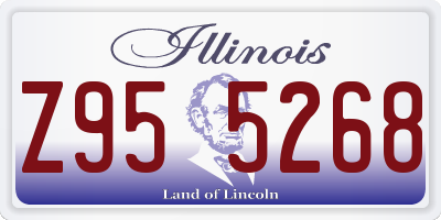 IL license plate Z955268