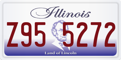 IL license plate Z955272