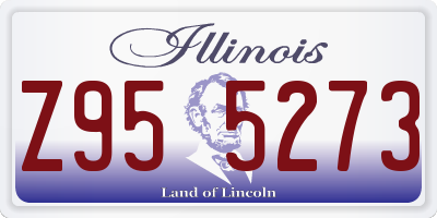 IL license plate Z955273
