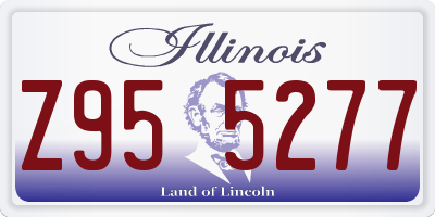 IL license plate Z955277