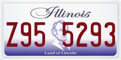 IL license plate Z955293