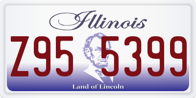 IL license plate Z955399