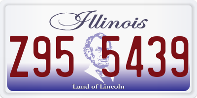 IL license plate Z955439