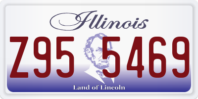 IL license plate Z955469