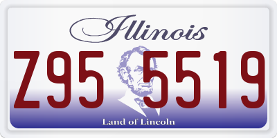 IL license plate Z955519