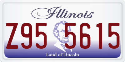 IL license plate Z955615