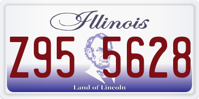 IL license plate Z955628