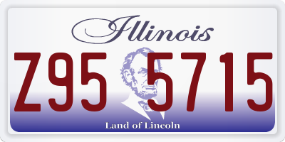 IL license plate Z955715