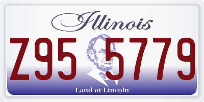 IL license plate Z955779