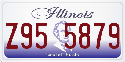 IL license plate Z955879