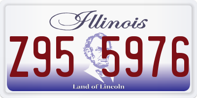 IL license plate Z955976