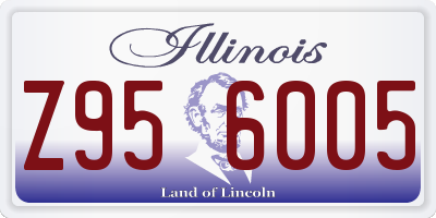 IL license plate Z956005
