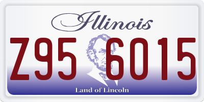 IL license plate Z956015