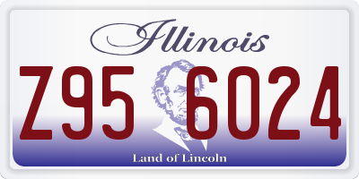 IL license plate Z956024