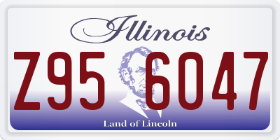 IL license plate Z956047