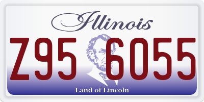 IL license plate Z956055