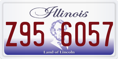 IL license plate Z956057