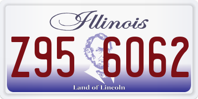 IL license plate Z956062