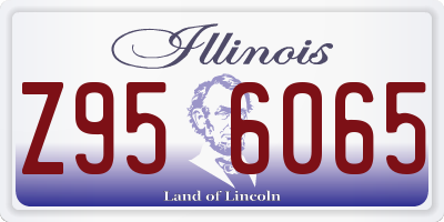 IL license plate Z956065