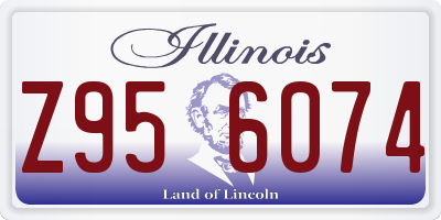 IL license plate Z956074