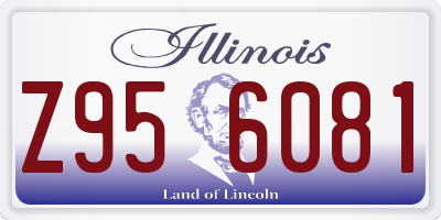 IL license plate Z956081