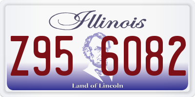 IL license plate Z956082