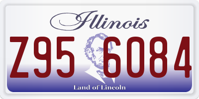 IL license plate Z956084