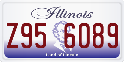 IL license plate Z956089