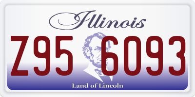 IL license plate Z956093