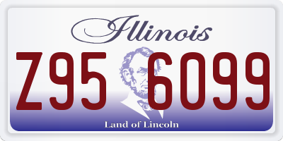 IL license plate Z956099