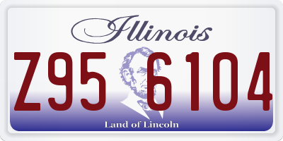 IL license plate Z956104
