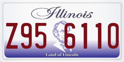 IL license plate Z956110