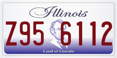 IL license plate Z956112
