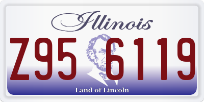 IL license plate Z956119