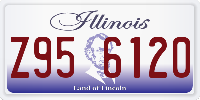 IL license plate Z956120