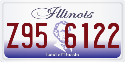 IL license plate Z956122