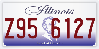 IL license plate Z956127