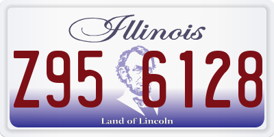 IL license plate Z956128